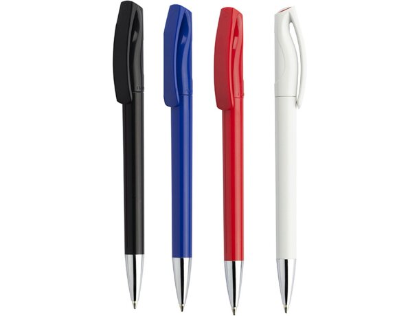 Bolígrafo en plástico en varios colores