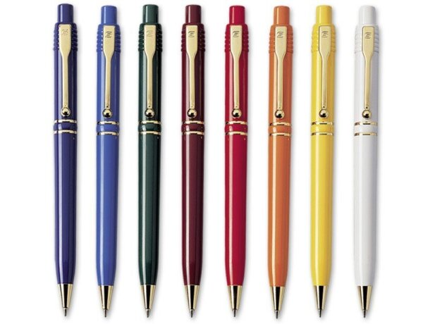 Bolígrafo a color de plástico Stilolinea con logo