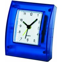 Reloj de sobremesa con marco transparente personalizado Reloj de sobremesa con marco transparente personalizado