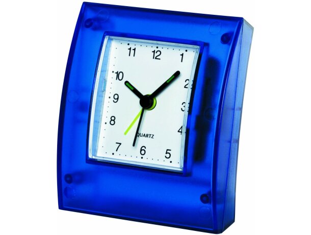 Reloj de sobremesa con marco transparente personalizado Reloj de sobremesa con marco transparente personalizado