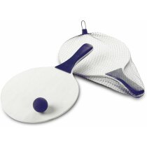 Juego palas de playa de madera con pelota personalizada Juego palas de playa de madera con pelota personalizada