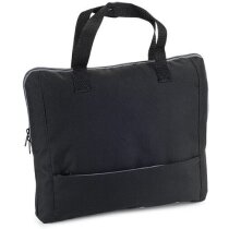 Portadocumentos de poliéster con bolsillo frontal personalizado