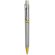 Bolígrafo elegante en plata amarillo