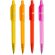 Bolígrafo traslúcido en colores vivos con logo