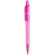 boligrafo traslucido en colores vivos personalizado fucsia