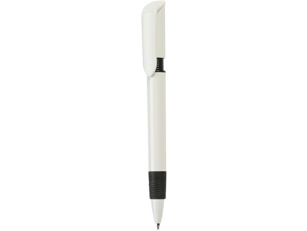 Bolígrafo S40 Cuerpo Blanco Grip Color