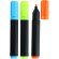 Marcador fluorescente con capuchón de color personalizado