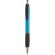 Bolígrafo con grip en plástico azul