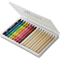 Estuche con lápices y ceras personalizada Estuche con lápices y ceras personalizada