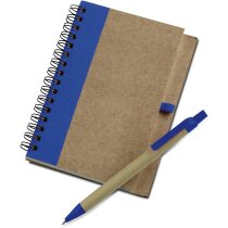 Libreta de cartón reciclado y bolígrafo a juego barata Libreta de cartón reciclado y bolígrafo a juego barata