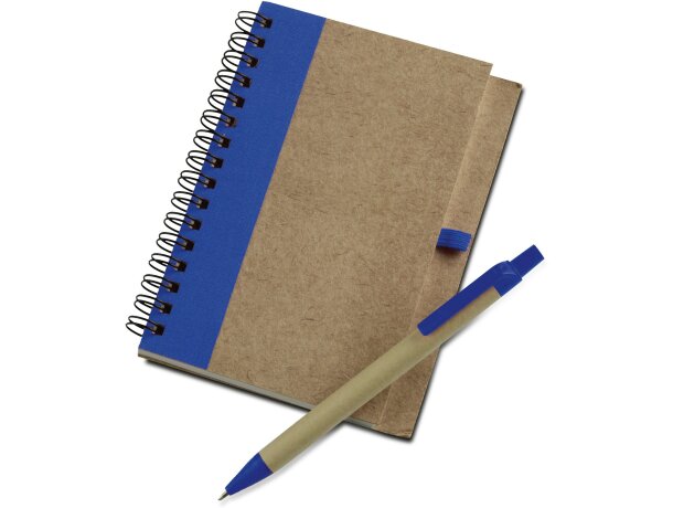 Libreta de cartón reciclado y bolígrafo a juego barata Libreta de cartón reciclado y bolígrafo a juego barata