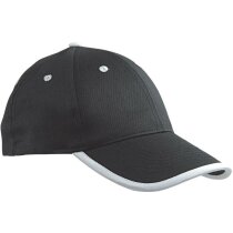 Gorras running con cierre velcro algodón 6 paneles