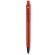 Bolígrafo de colores con clip y puntera en negro rojo