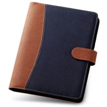 Agenda con tapas combinadas y anillas personalizada Agenda con tapas combinadas y anillas personalizada