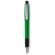 Bolígrafo colorido con detalles en negro verde