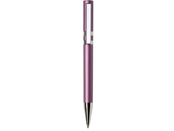 Bolígrafo combinado en plata y color para empresas