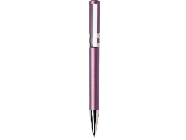 Bolígrafo combinado en plata y color para empresas