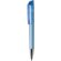 Bolígrafo con cuerpo transparente en colores azul claro