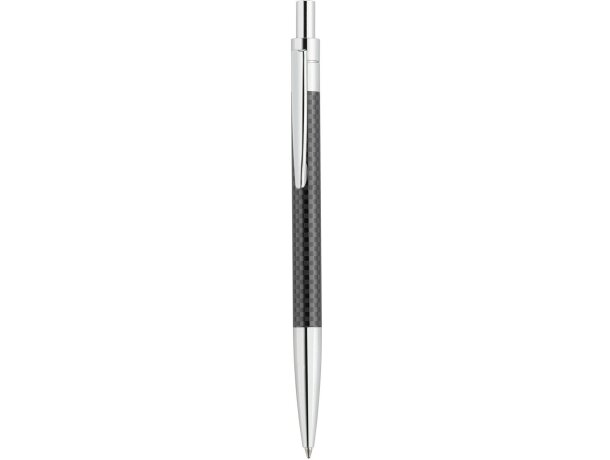 Bolígrafo publicitario en metal fino con pulsador personalizado