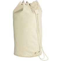 Macuto de algodón con asas de cordón pers Macuto de algodón con asas de cordón pers