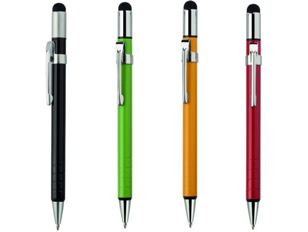 Bolígrafo a color con puntero personalizado