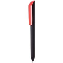 Bolígrafo original publicitario Pure Goma Black Fluor con agarre cómodo