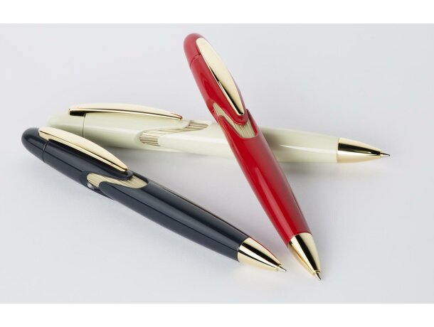 Bolígrafo a color con detalles dorados merchandising