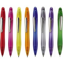 Bolígrafo con cuerpo a color en plástico personalizado Bolígrafo con cuerpo a color en plástico personalizado