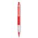Bolígrafo de colores con detalles traslúcidos rojo