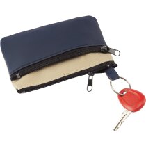 Monedero con anilla de llavero y dos bolsillos personalizado Monedero con anilla de llavero y dos bolsillos personalizado