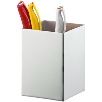 Portalápices publicitario aluminio cepillado Hille