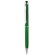 Bolígrafo de plástico a color con puntero verde