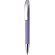Bolígrafo bicolor en plata lila