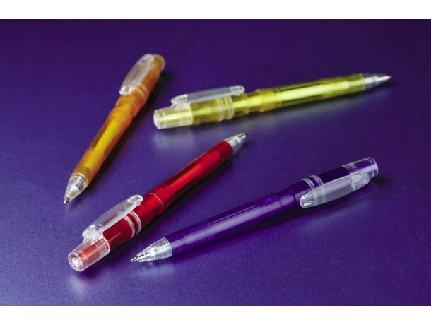 Bolígrafo traslúcido de colores Stilolinea
