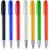 Bolígrafo a color con clip ancho