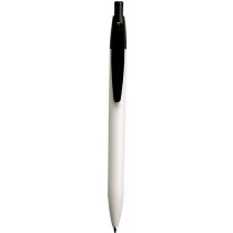 Bolígrafo con pulsador en color y clip