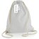 Bolsa mochila de algodón orgánico muy resistente gris claro