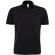 Polo piqué manga corta unisex 220 gr Negro