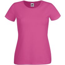 Camiseta corte femenino de mujer fucsia Camiseta corte femenino de mujer fucsia