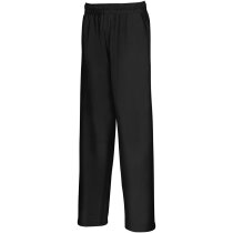 Pantalón de felpa para niños grabado negro Pantalón de felpa para niños grabado negro
