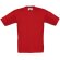 Camiseta gruesa de niño 185 gr rojo