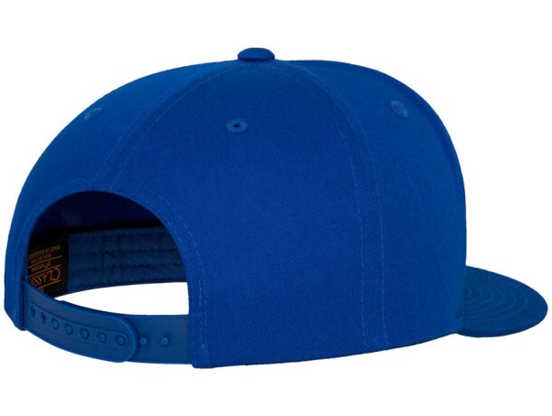 Gorra Snapback 5 paneles Azul royal detalle 5