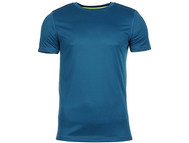 Camiseta ligera de hombre 140 gr grabada azul royal