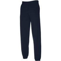 Pantalón con bajo elástico de adulto barato negro Pantalón con bajo elástico de adulto barato negro