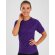 Camiseta técnica Colores Fluor De Mujer morado