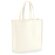 Bolsa Gallery personalizable lona algodón 407 g asas largas Natural