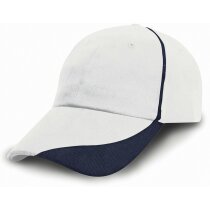 Gorra de 6 Paneles con diseño moderno personalizada blanco/negro Gorra de 6 Paneles con diseño moderno personalizada blanco/negro