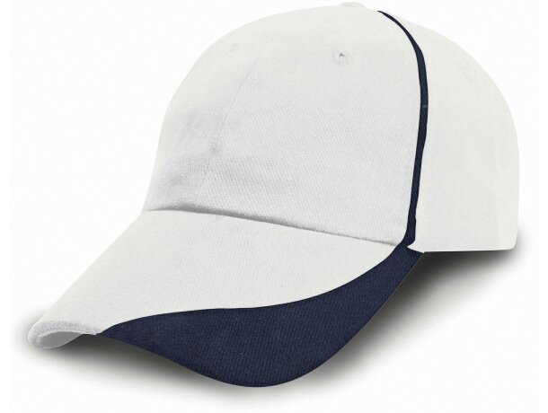 Gorra de 6 Paneles con diseño moderno personalizada blanco/negro Gorra de 6 Paneles con diseño moderno personalizada blanco/negro