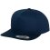 Snapback sarga 400g visera verde 5 paneles Marino