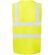 Chaleco Seguridad 4-bandas Amarillo fluorescente detalle 4